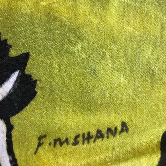 Batik Fabric by F. Mahabad 28.5” x 20” - Picture 6 of 6